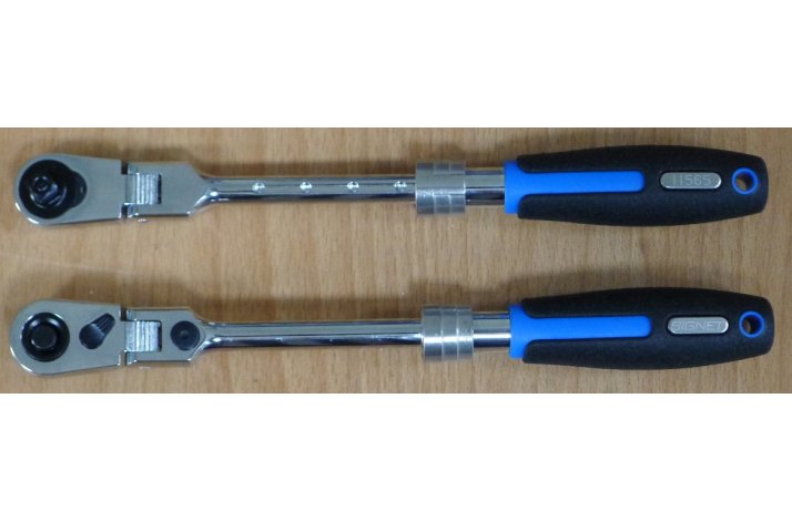 Signet 1/4" Skraldengle m.teleskop -200mm