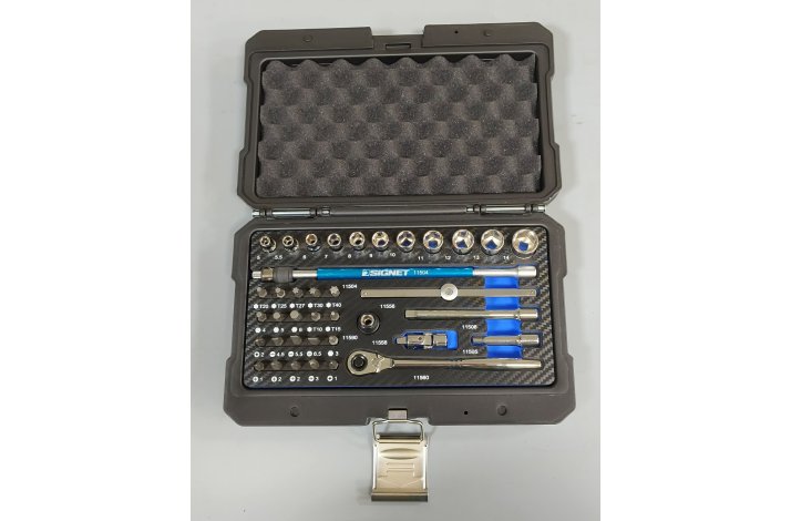 Signet 1/4" Topnglest 38-dele i skum