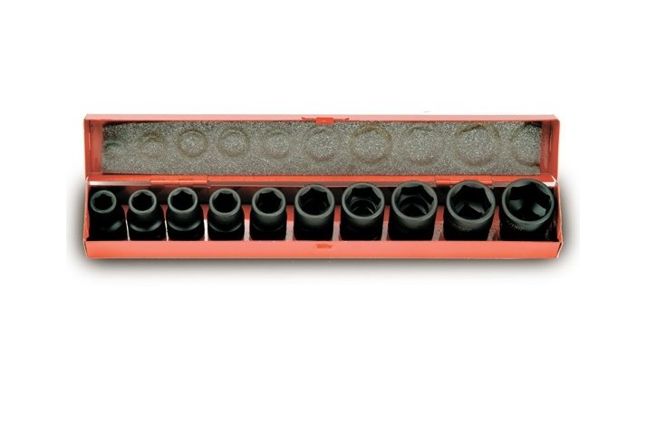 1/2" Slagtopst 10-24mm/10dele