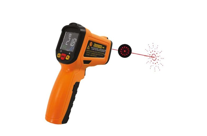 DS Infrardt termometer Laser