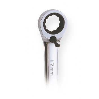 Signet Ring-gaffelngle 18mm m.skralde +omsk.