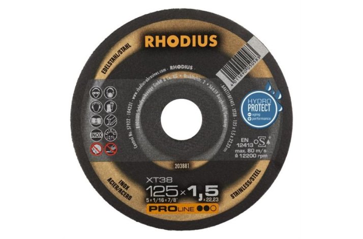 A Skreskive 125x1,5mm (50)