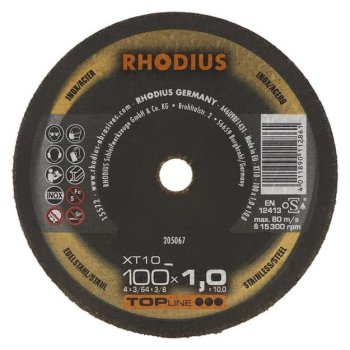 A Skreskive 100x1,0mm 10mm hul (50)