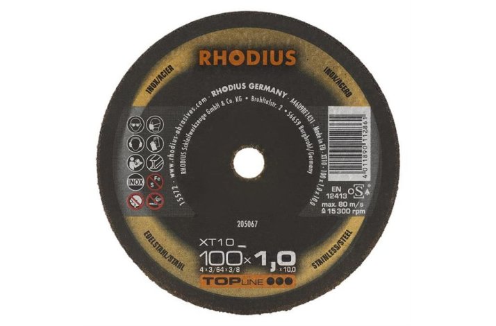 A Skreskive 100x1,0mm 10mm hul (50)