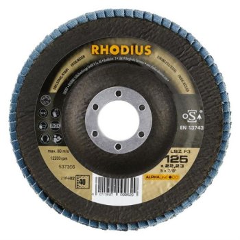 A Lamelskive 125mm K40 (10)