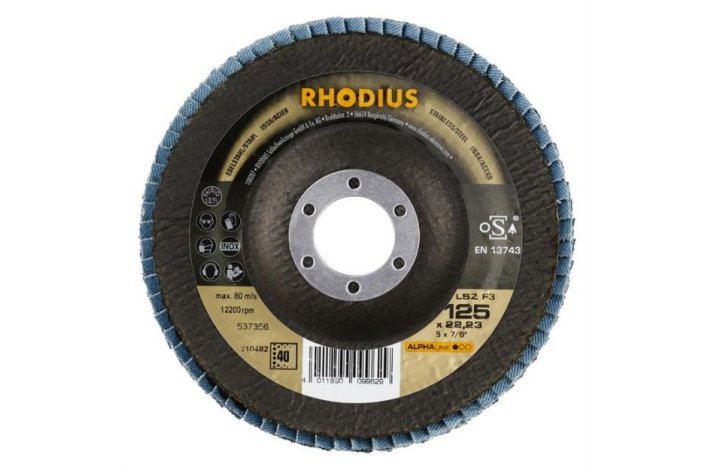 A Lamelskive 125mm K40 (10)