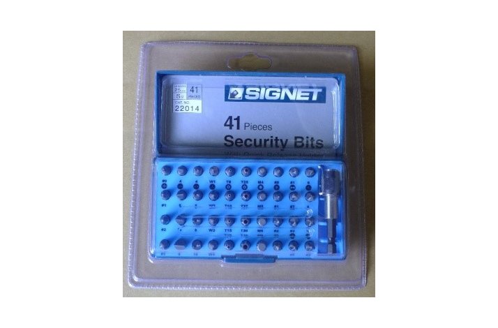 Signet bits-st 41-dele m.quickholder