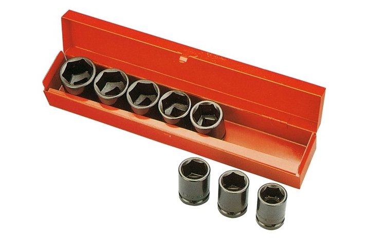 3/4" Slagtopst 26-38mm/8 dele