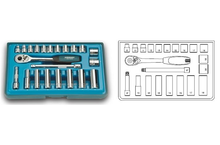 3/8" TOPNGLEST 22 DELE