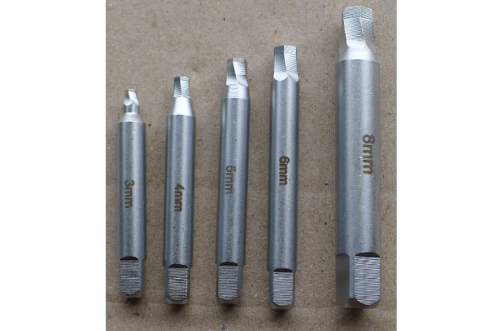 Signet Uddriverstifter 3-4-5-6-8mm