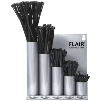 FL Strips-sortiment i display