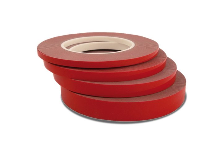 LG Dobb.kl. acryl tape 9mm