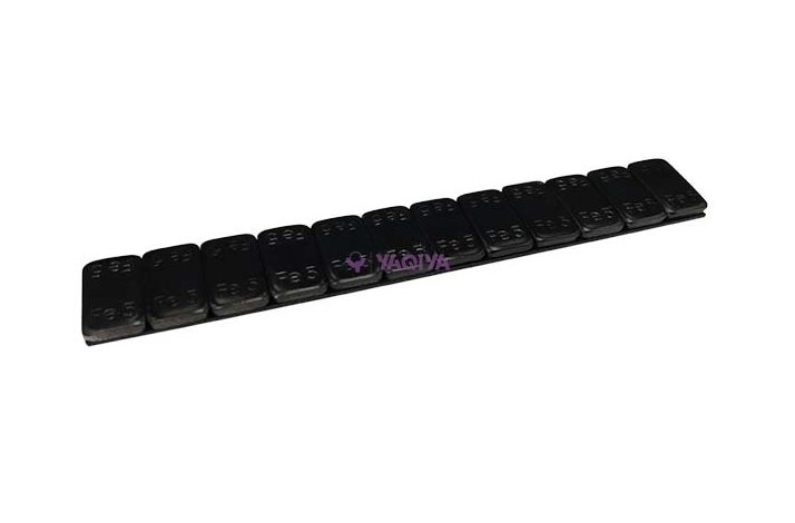 Afb.klods Sort selvkl. 12x5g./100 st�nger