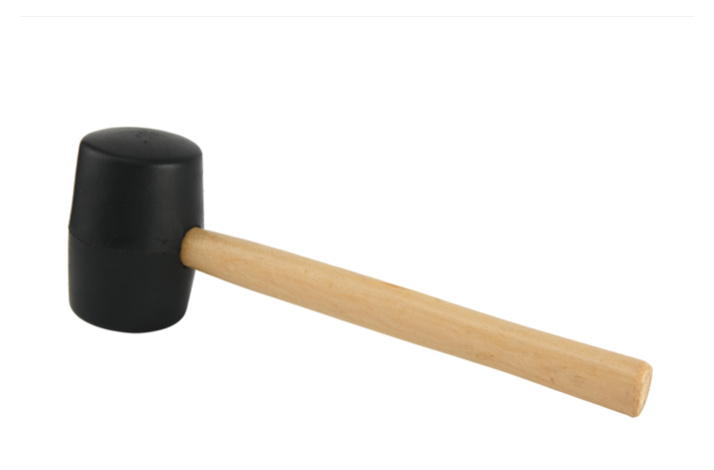 Signet Gummihammer 680G.