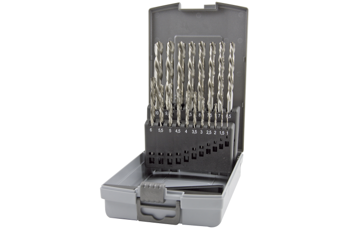 Ruko Links-bor-st 1-10mm/Pvc-kasse