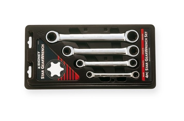 E-TORX ST 4 STK M/SKRALDE E6-E24