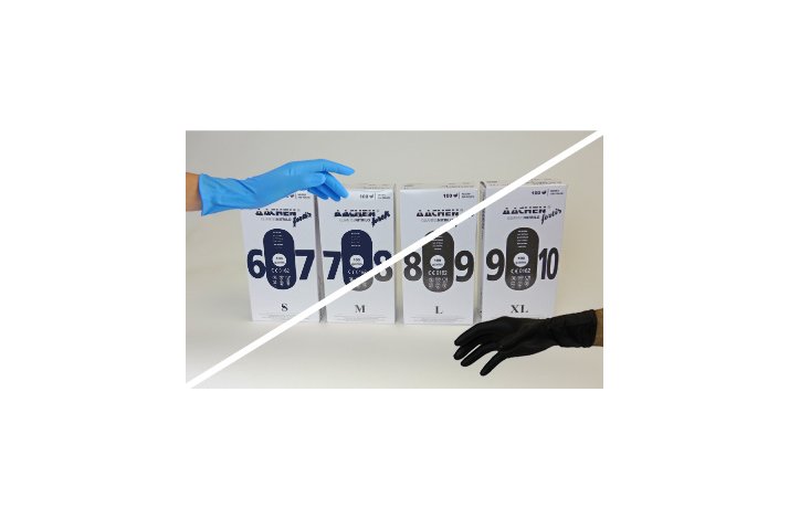 CV Nitrilhandske Fortis Str.L 8/9 (100)