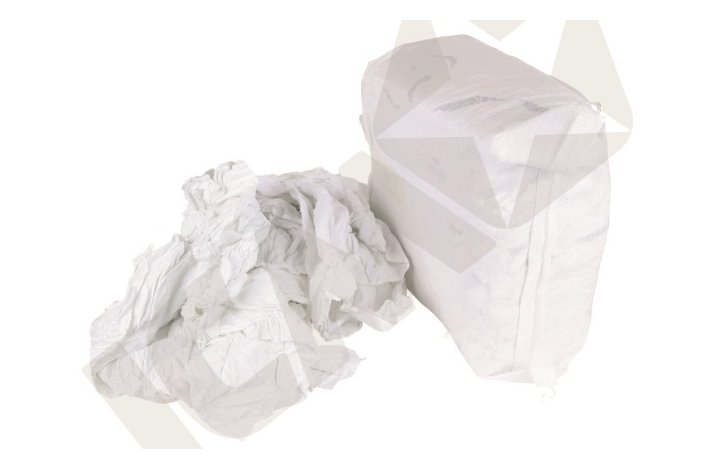 ICM Hvide klude sk�ret 10 kg.