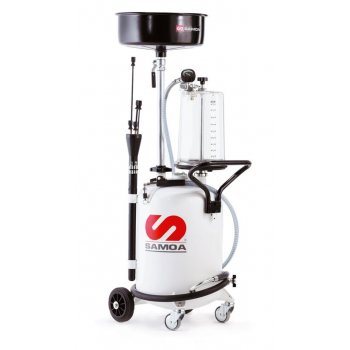 OLIESUGER 70 ltr. m. tragt/pumpe/skueglas