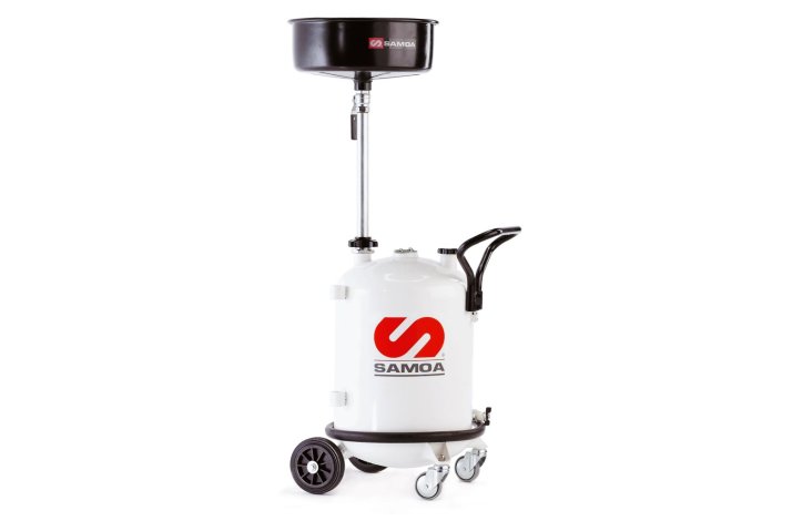 Spildoliebeh. 70ltr m.tryktmning