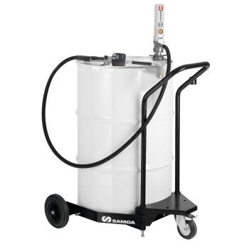 Tromlevogn m.pumpe/mler & div.