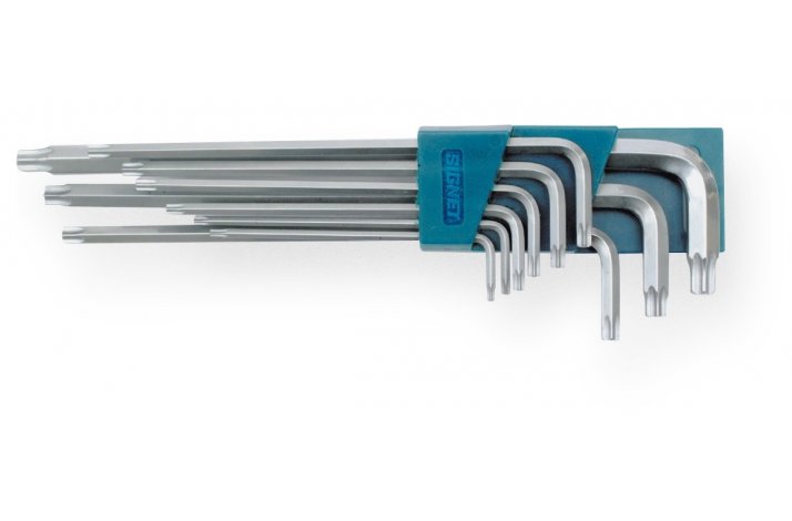 Vinkel ngler Torx T10-T50 9 stk