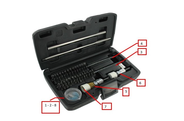 HUB Injektor b�rste 20mm